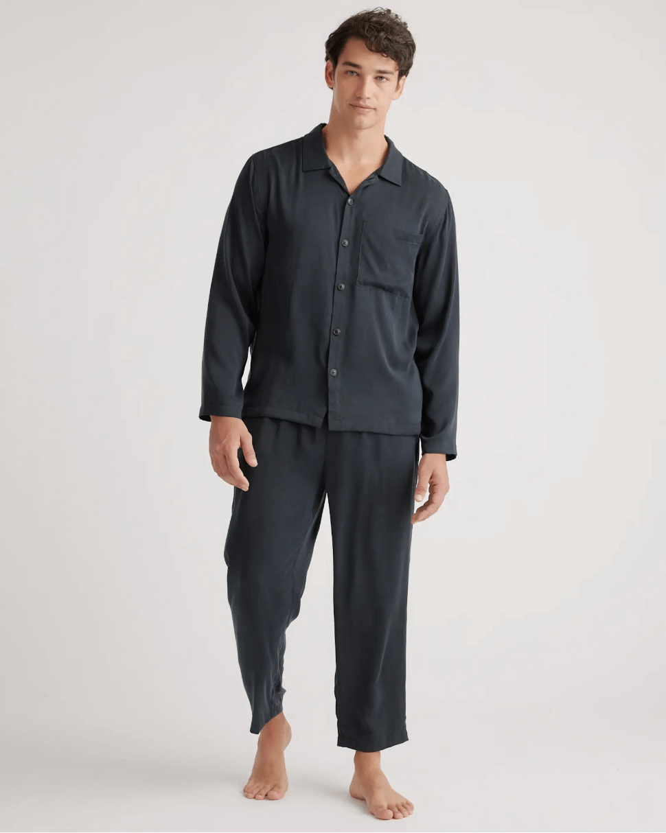 quince silk pajamas for men